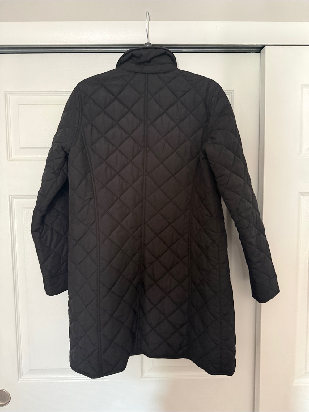Lauren Ralph Lauren Black Quilted Snap-Front Jacket - Picture 5 of 9